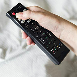 Resetting or pairing the TV remote control
