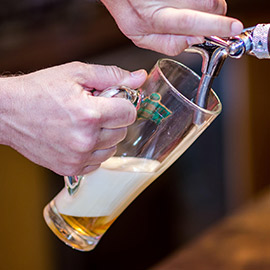 The beer keg isn’t cold enough