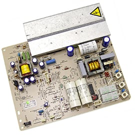 The circuit board is faulty