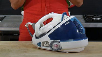 Why is my steam generator iron no longer producing steam?