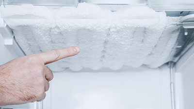 Why is my fridge frosting or icing up?